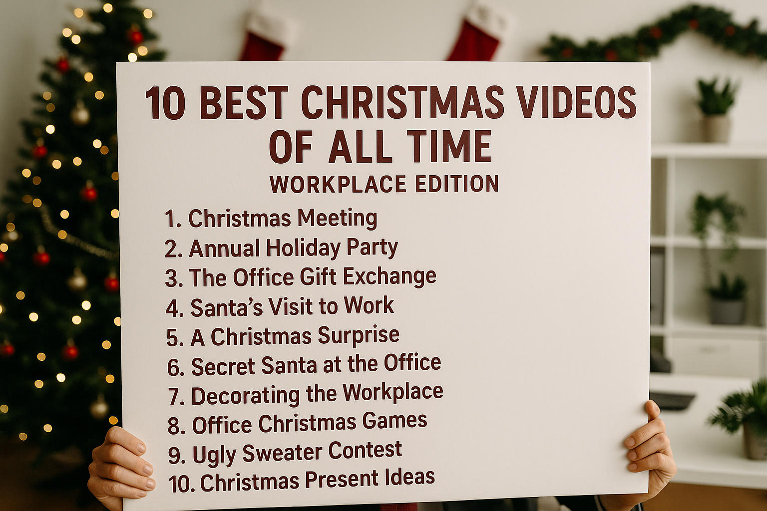10 Best Christmas Videos of All Time | Workplace Edition